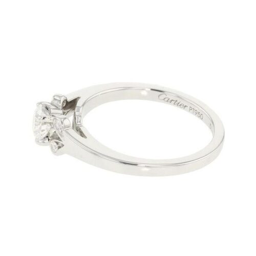 カルティエ リング バレリーナ ダイヤモンド 0.36ct PT950 サイズ約10号 Cartier ジュエリー ダイアモンド 指輪