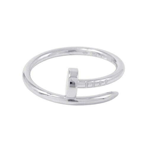 カルティエ リング ジュストアンクル K18WGホワイトゴールド スモールモデル SM リングサイズ51 B4226000 Cartier 指輪