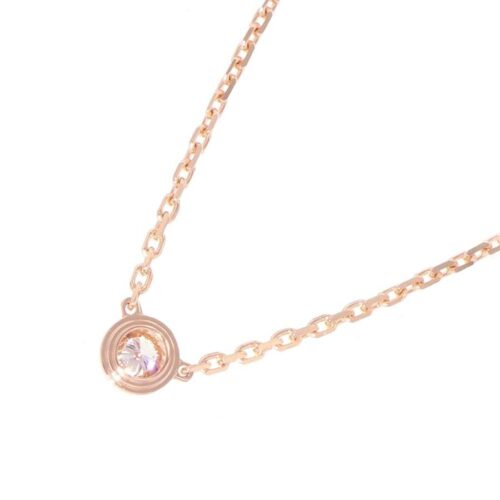 カルティエ ネックレス ダムール XS ダイヤモンド 1P 計0.04ct K18PG B7224516 Cartier ジュエリー ペンダント 