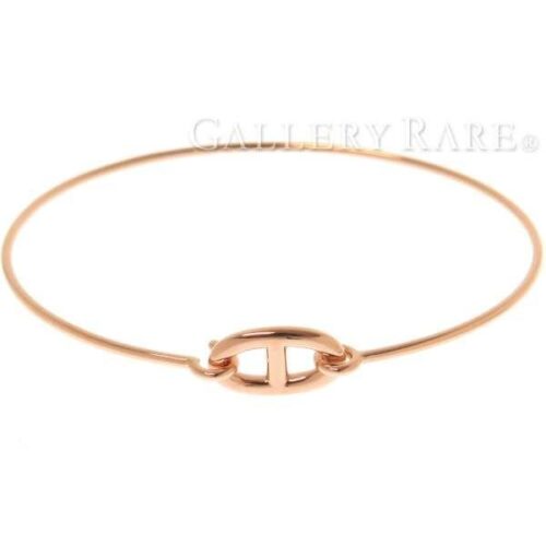 エルメス ブレスレット シェーヌダンクル ロンドPM K18PG HERMES