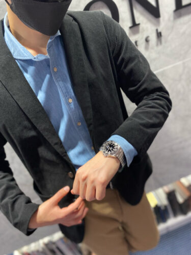 ビジネスカジュアル ロレックス スタイリング