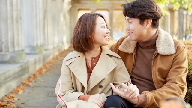 コーディネート3.カップルでおそろいや共有を楽しんで