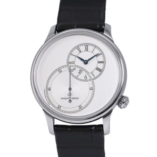 ジャケ ドロー グラン セコンド オフセンター J006030240 JAQUET DROZ 腕時計 シルバー文字盤 