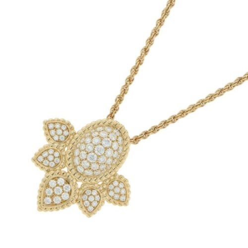 ブシュロン ネックレス セルパンボエム ヴィンテージ ペンダント ダイヤモンド