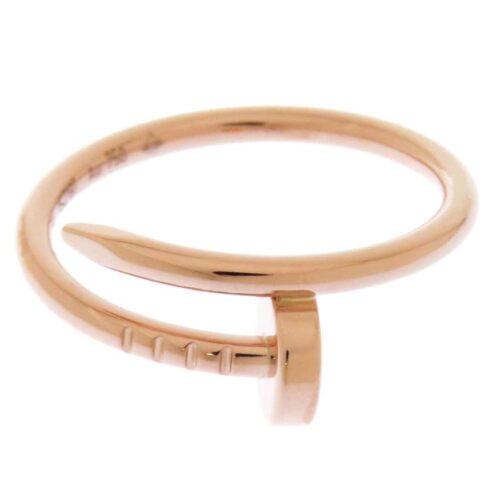 カルティエ リング ジュストアンクル リングSM K18PGピンクゴールド リングサイズ51 B4225851