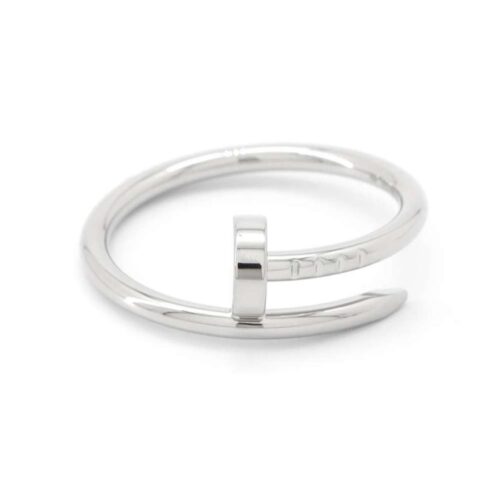 カルティエ リング ジュストアンクル リング SM K18WGホワイトゴールド リングサイズ52