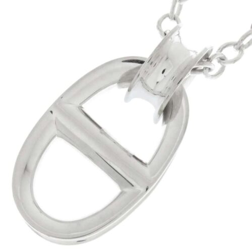 エルメス ネックレス シェーヌダンクル レポンス SV925 シルバー サイズTGM HERMES