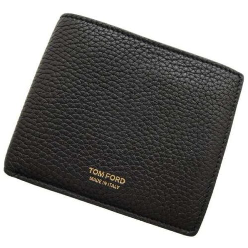 トムフォード 二つ折り財布 BIFOLD Y0228P TOM FORD 財布 折り畳み 札入れ メンズ 黒