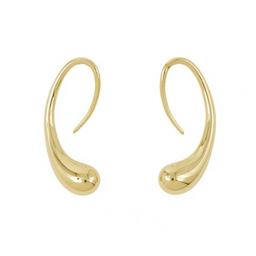 ティファニー ピアス エルサ・ペレッティ ティアドロップ ピアス K18YGイエローゴールド