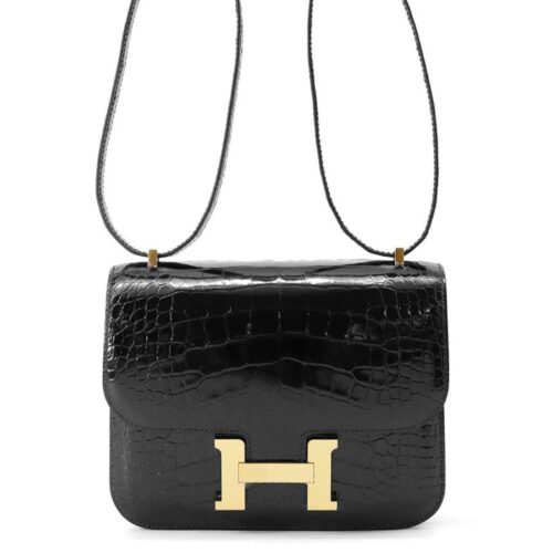 エルメス ミニ コンスタンス3 クロコダイル