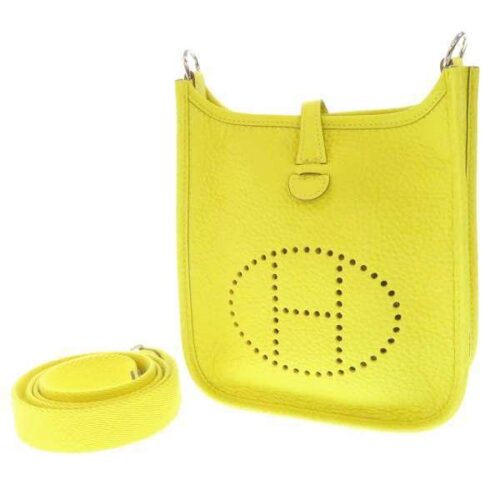 エルメス ショルダーバッグ エブリンTPM ライム