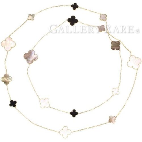 50代にふさわしいアルハンブラのネックレス11選！おすすめ素材もご紹介