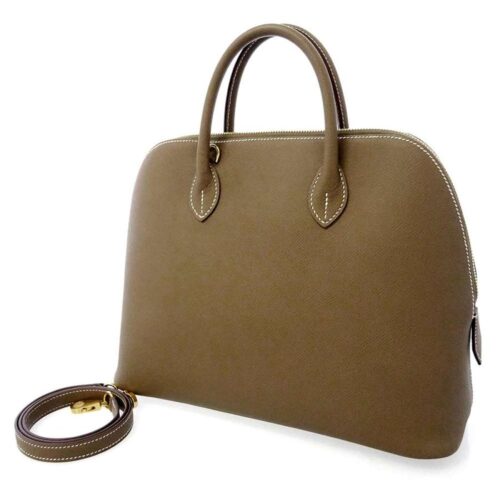 エルメス ハンドバッグ ボリード1923 30 エトゥープ/ゴールド金具 ヴォーエプソン U刻印 2way