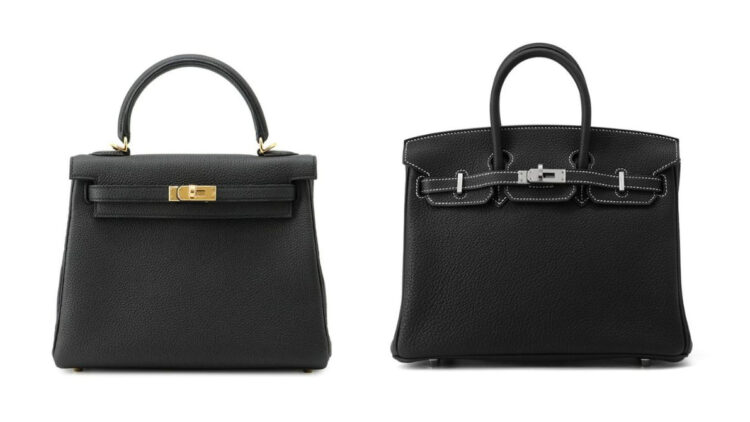 ケリーとバーキンの違いフラップや金具のデザインの違い