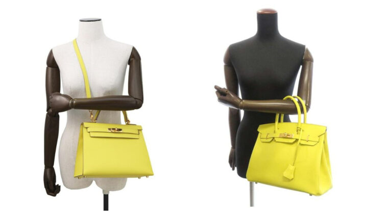 ケリーとバーキンの違い:ハンドルの違い