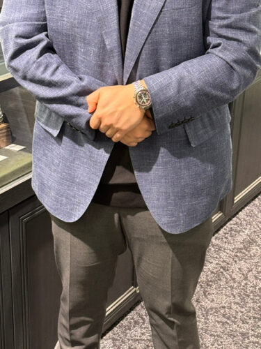 オメガスピードマスターコーデ