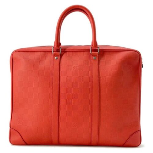 ルイヴィトン ビジネスバッグ ダミエ・アンフィニ ポルトドキュマン・ヴォワヤージュ