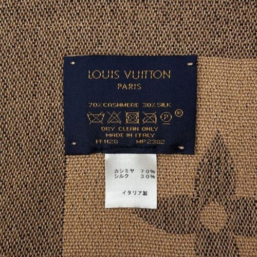 ルイヴィトン ストール ショール モノグラム・ジャイアント カシミヤ
