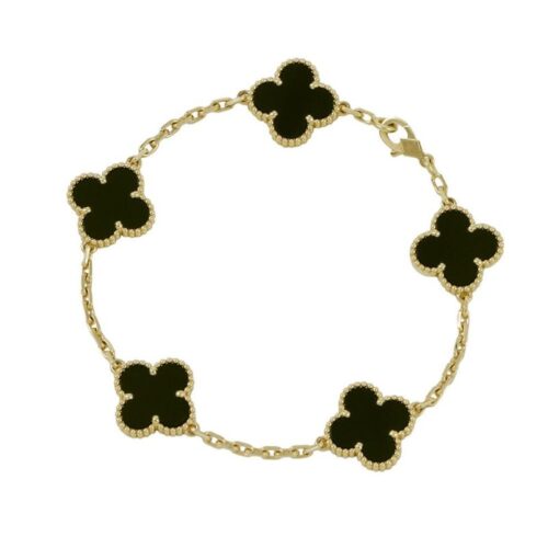 ヴィンテージ アルハンブラ ブレスレット 5モチーフ