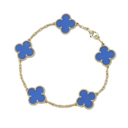 ヴィンテージ アルハンブラ ブレスレット 5モチーフ