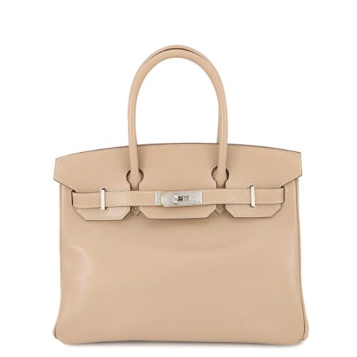 エルメス バーキン30 アルジル/シルバーギロッシュ金具 タデラクト □Q刻印 HERMES Birkin ハンドバッグ
