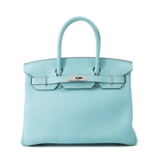 エルメス バーキン30 ブルーアトール