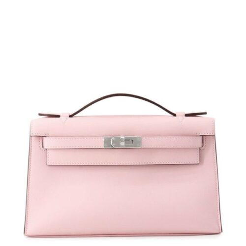 エルメス ハンドバッグ ポシェットケリー ローズサクラ