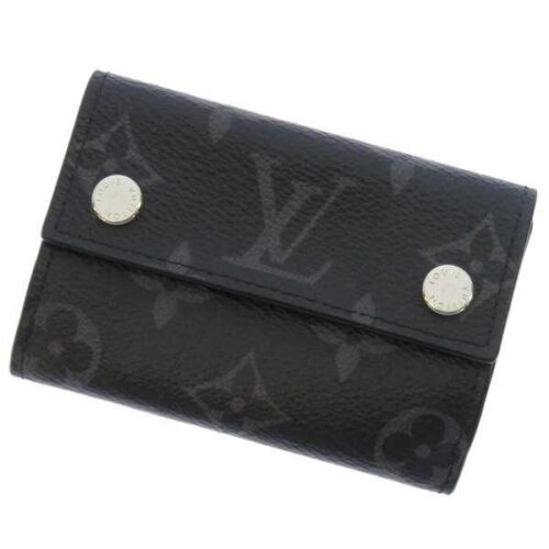ルイヴィトン 三つ折り財布 モノグラムエクリプス ディスカバリーコンパクト ウォレット M67630