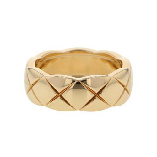 シャネル リング ココクラッシュ コレクション ミディアムモデル ダイヤモンド K18YG リングサイズ49 J10864 CHANEL 指輪