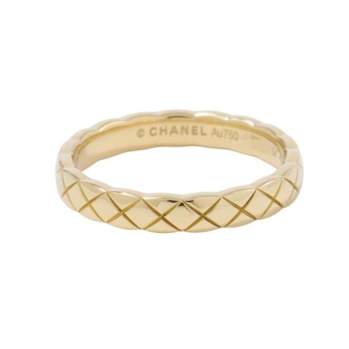 シャネル リング ココクラッシュ ミニ リング K18YGイエローゴールド リングサイズ53 J11794 CHANEL 指輪 ジュエリー