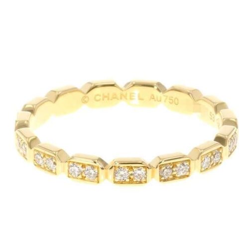 シャネル リング プルミエール プロメス フルエタニティ ダイヤモンド K18YG サイズ53 J4133 CHANEL 安心保証