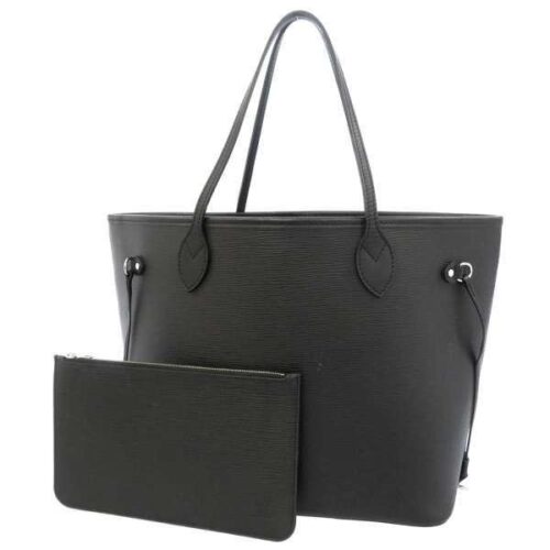 ルイヴィトン トートバッグ エピ ネヴァーフルMM ポーチ付き M40932 LOUIS VUITTON ヴィトン ショルダーバッグ 黒 安心保証