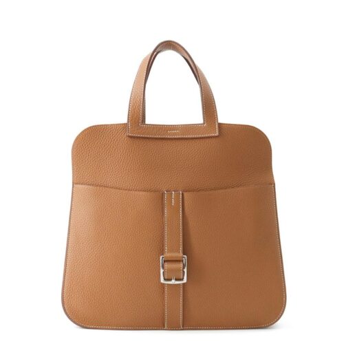 エルメス ハンドバッグ アルザン31 ゴールド/シルバー金具 トリヨンクレマンス C刻印