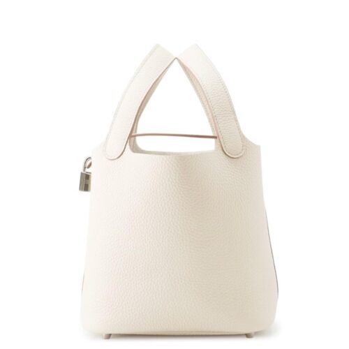 エルメス ハンドバッグ ピコタンロックPM べトン/シルバー金具 トリヨンクレマンス K刻印