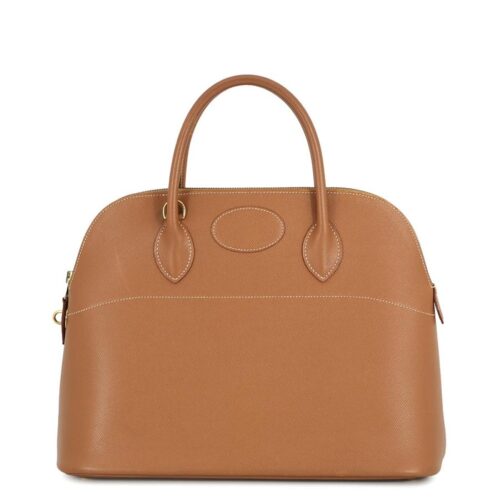 エルメス ハンドバッグ ボリード35 ゴールド/ゴールド金具 クシュベル