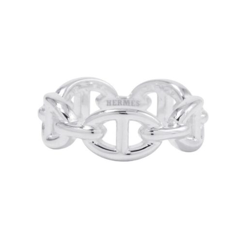エルメス リング シェーヌダンクル アンシェネPM Enchainee SV925シルバー リングサイズ53 HERMES ジュエリー 