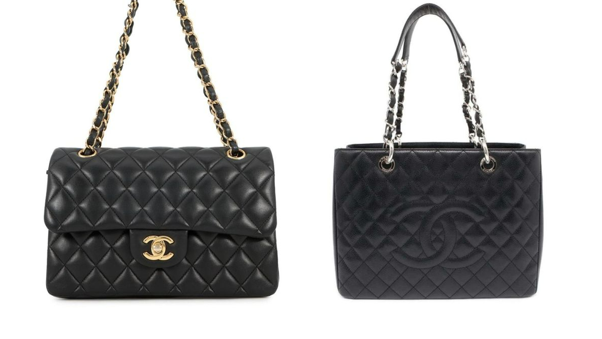 シャネル チェーンショルダーバッグ クラシック マトラッセ23 /シャネル チェーントートバッグ ココマーク マトラッセ GST