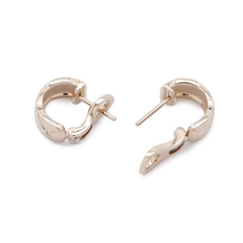 シャネル ピアス ココクラッシュ K18PGピンクゴールド J11754 CHANEL 2wayイヤリング