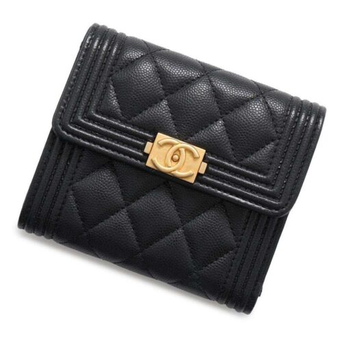 BOY CHANEL スモール フラップ ウォレット A80734
