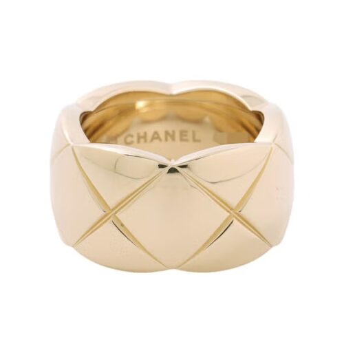 シャネル リング ココクラッシュ コレクション ラージモデル K18YGイエローゴールド リングサイズ49 J10574 CHANEL 指輪