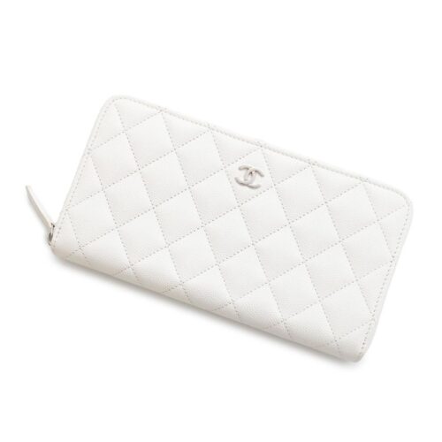 シャネル クラシック ロング ジップ ウォレット AP0242