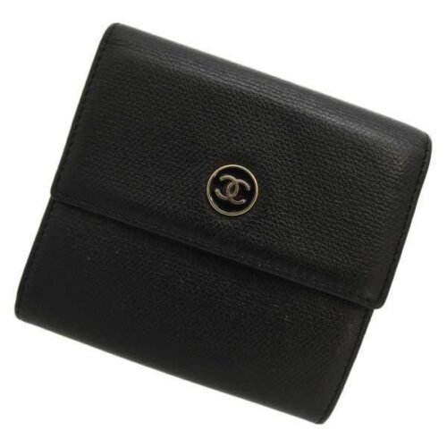 シャネル ココボタン財布