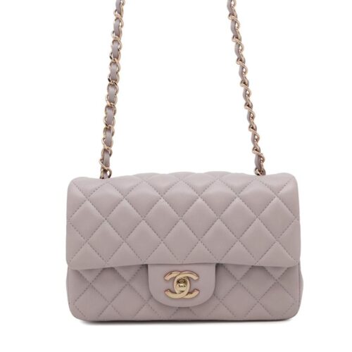 シャネル チェーンショルダーバッグ ミニ マトラッセ 20 ココマーク ラムスキン A69900 CHANEL ミニ フラップ 【安心保証】