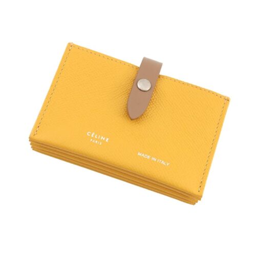 CELINE カードケース アコーディオン レザー 104323
